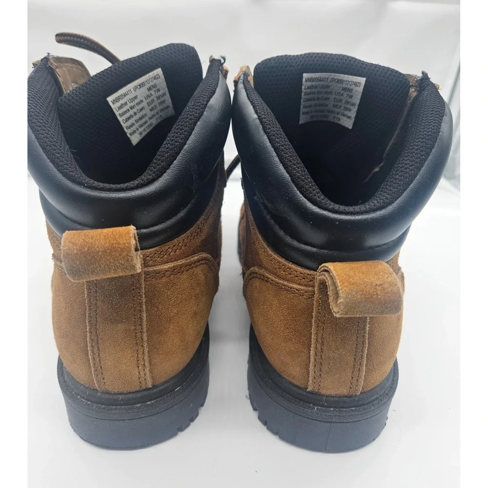Brahma Brown Leather‎ Ankle Work Boots The Name to Trust Menswear